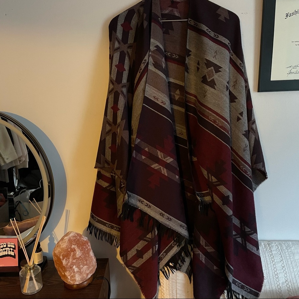 NWOT poncho